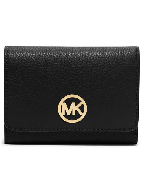 michael kors womens tri fold wallet|Michael Kors women's small wallets.